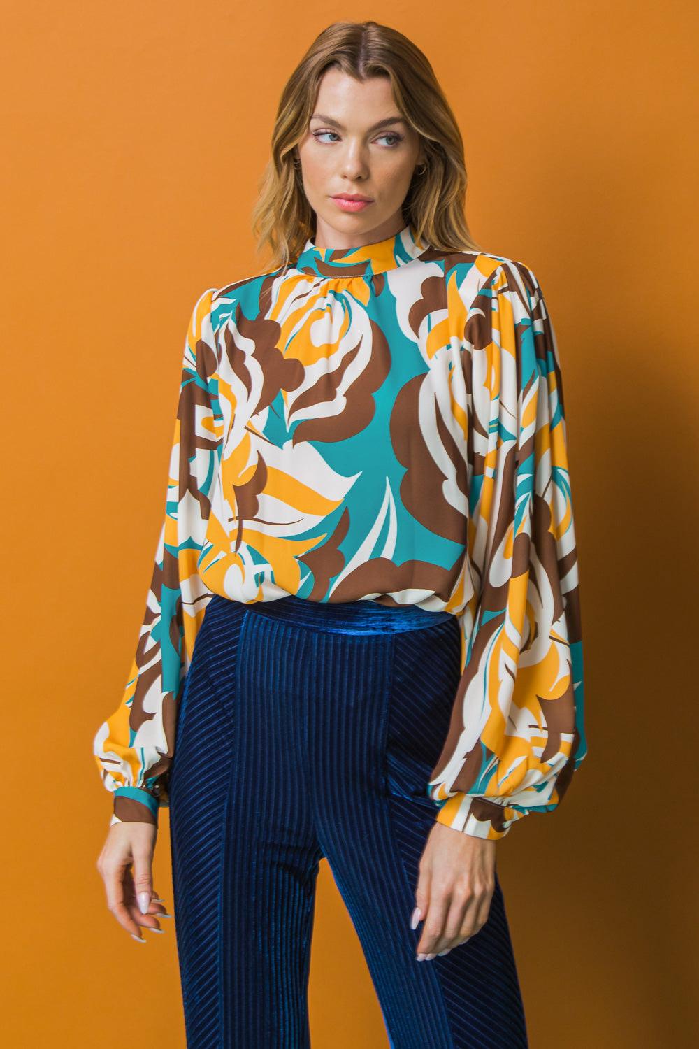 DREAM ON WOVEN TOP.