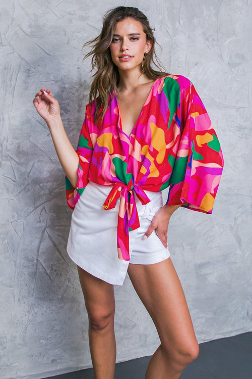 LOVE YOU LIKE WOVEN TOP.