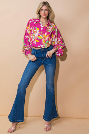 A CHILL MOMENT WOVEN TOP.