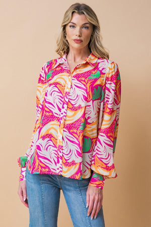 ESTEEMED MOMENT WOVEN TOP.