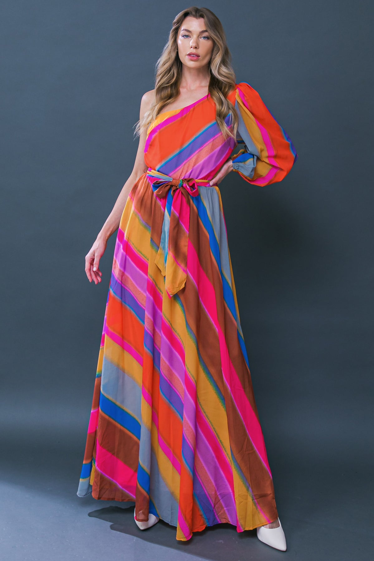 FORGIVE AND FORGET WOVEN MAXI DRESS
