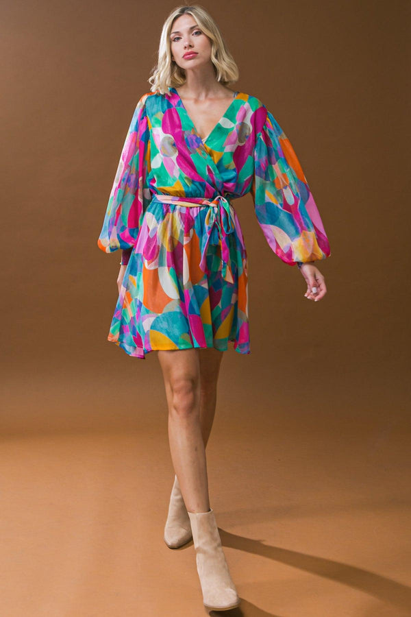 LOVE ME TONIGHT WOVEN MIDI DRESS.
