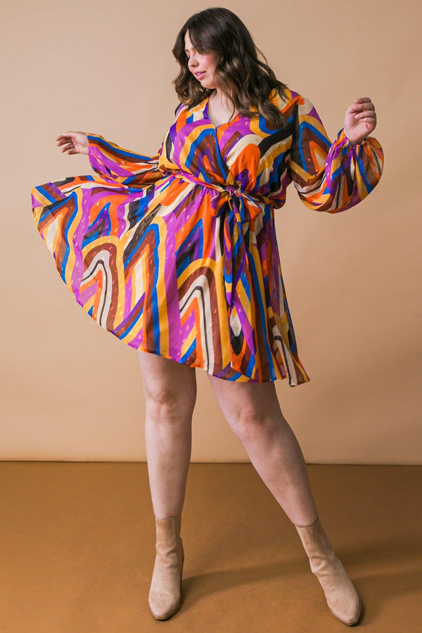 PALOMA PARTY WOVEN MINI DRESS.