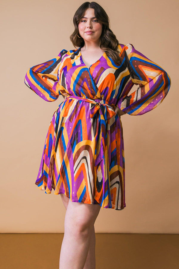 PALOMA PARTY WOVEN MINI DRESS.