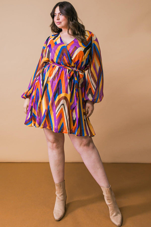 PALOMA PARTY WOVEN MINI DRESS.