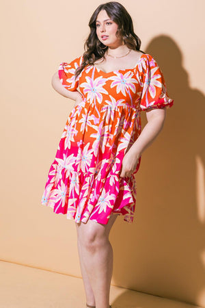 READY OR NOT WOVEN MINI DRESS.