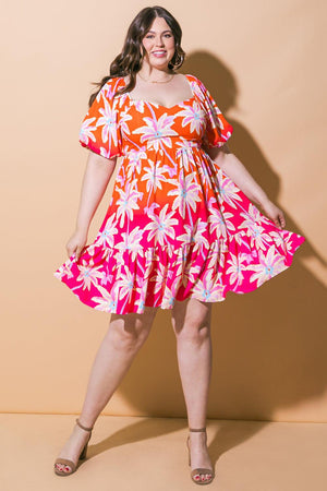 READY OR NOT WOVEN MINI DRESS.