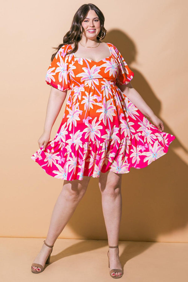 READY OR NOT WOVEN MINI DRESS.