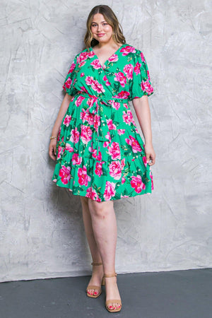 I KNOW MY OWN WORTH WOVEN MINI DRESS.