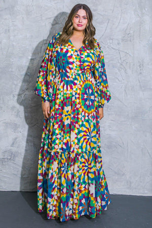 EVERYTHING I LOVE WOVEN MAXI DRESS.