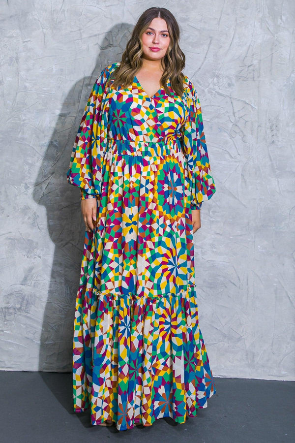 EVERYTHING I LOVE WOVEN MAXI DRESS.