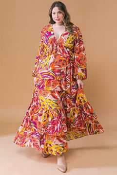 WONDERFUL SOUL WOVEN MAXI DRESS.
