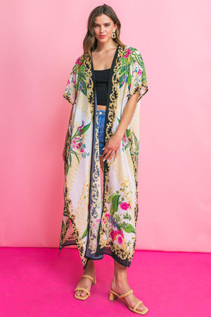 MORRO BAY WOVEN MAXI COVER UP.