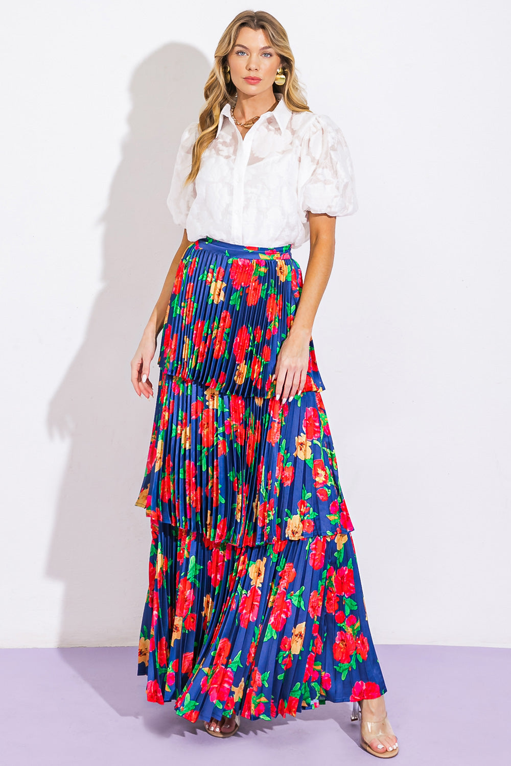UNFORGETTABLE MUSE WOVEN SKIRT