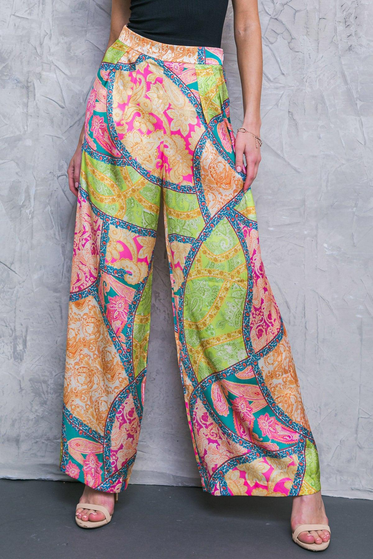 SWEET INSTINCTS WOVEN PANTS.