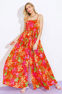 BLOSSOMING WITH JOY WOVEN JUMPSUIT.