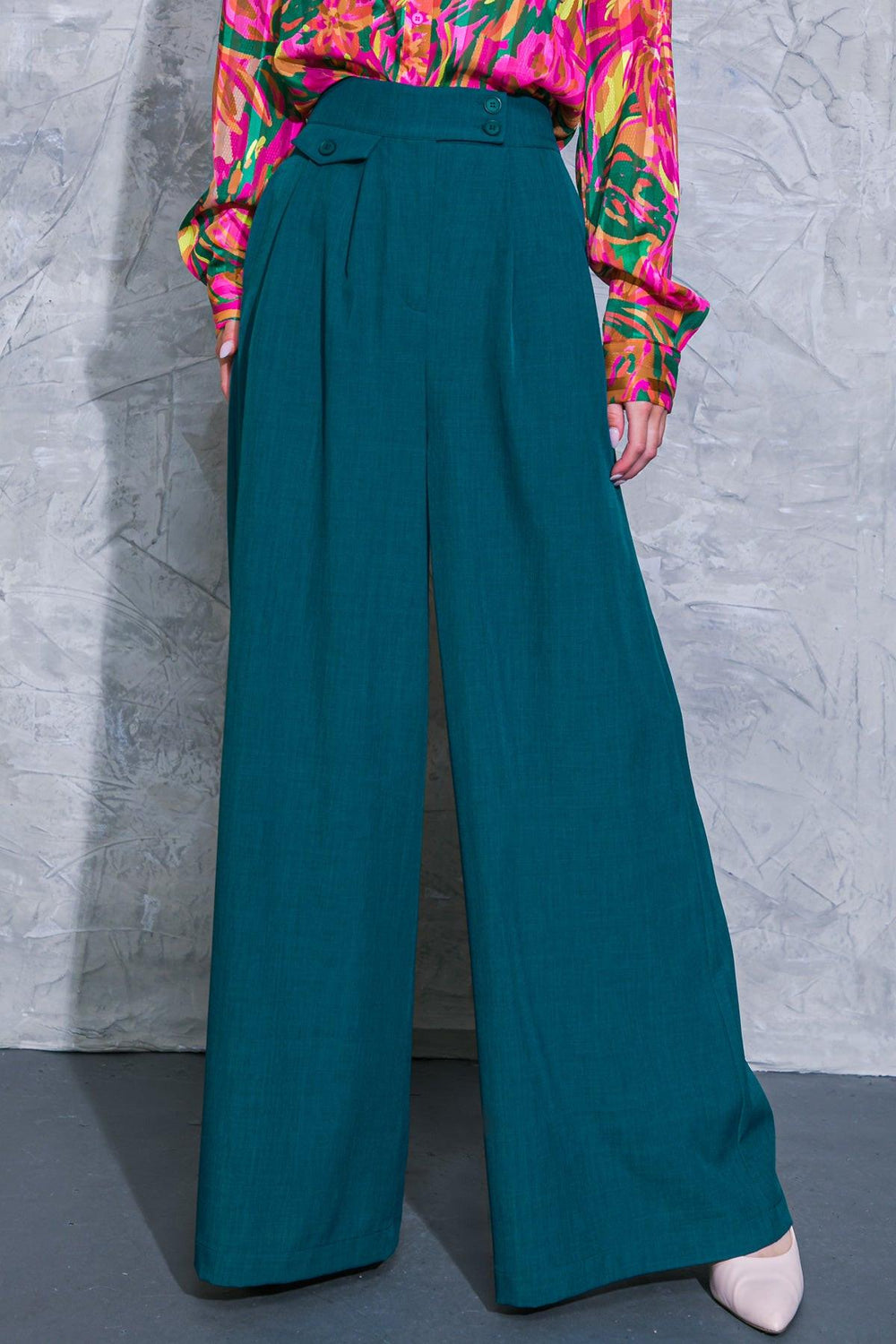 DELICATE FEELINGS WOVEN PANTS.