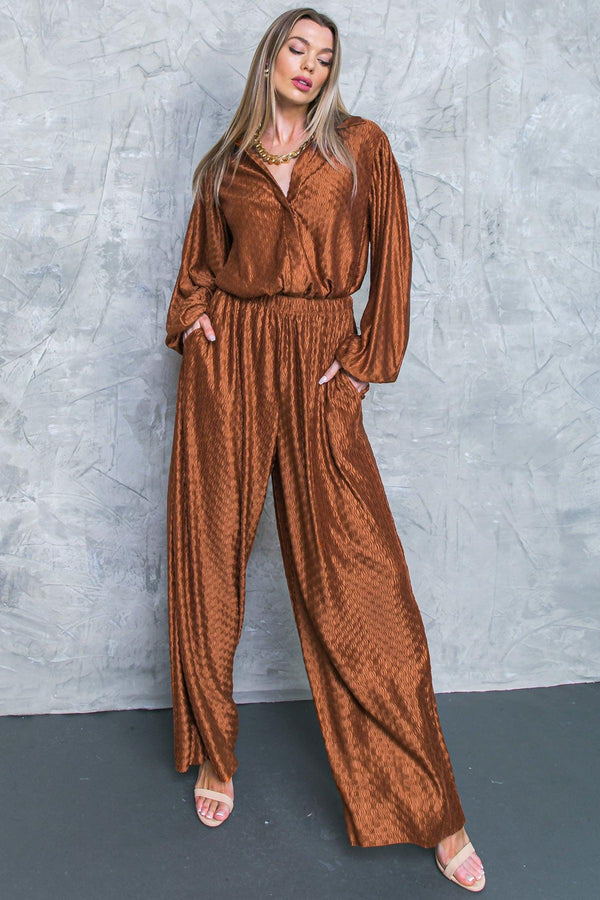 REGAL ROMANCE WOVEN PANTS.