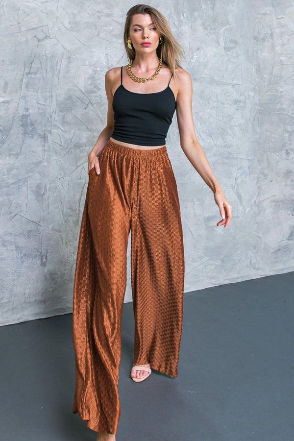 REGAL ROMANCE WOVEN PANTS.