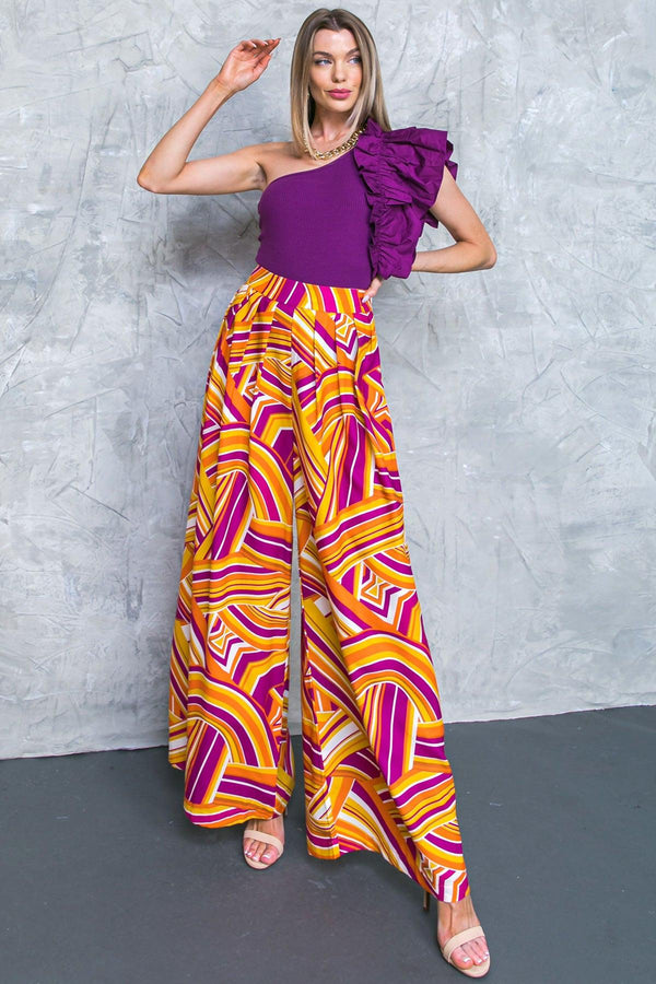LIVELY CHAM WOVEN PANTS.