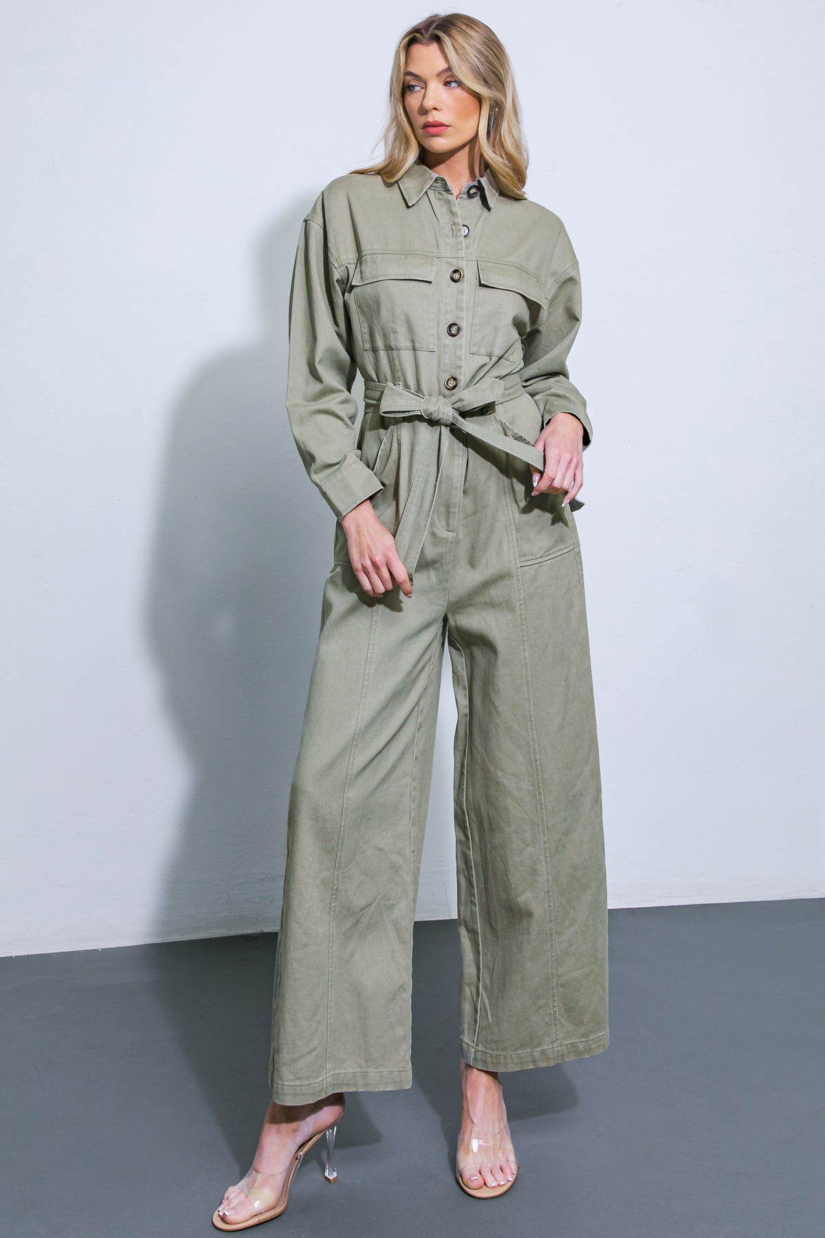 NEW DAYS TWILL JUMPSUIT