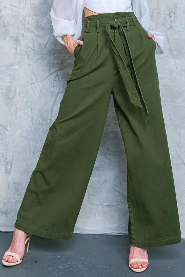 BIG MOMENT TWILL PANTS.
