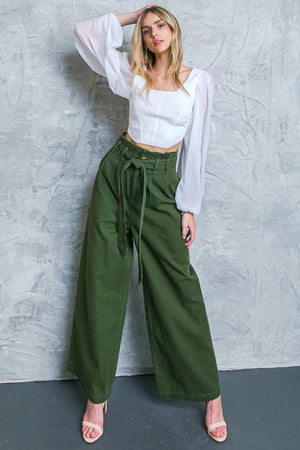 BIG MOMENT TWILL PANTS.