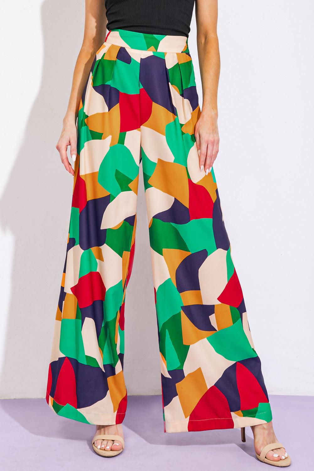 LOOKING MY BEST WOVEN PANTS.