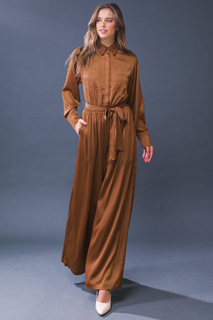 SIMPLY TRENDY WOVEN JUMPSUIT.