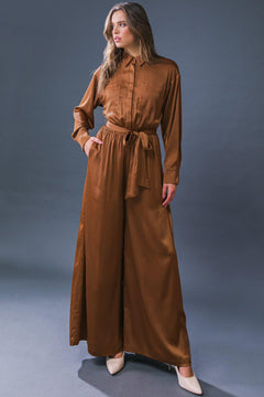 SIMPLY TRENDY WOVEN JUMPSUIT.