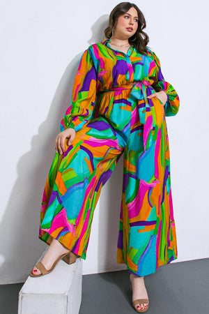 ALL MY HEART WOVEN JUMPSUIT.