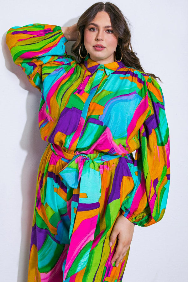 ALL MY HEART WOVEN JUMPSUIT.