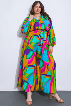 ALL MY HEART WOVEN JUMPSUIT.