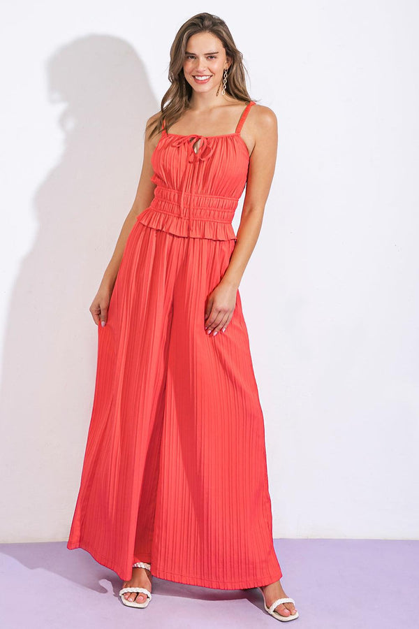 WITHIN MY HEART WOVEN JUMPSUIT.