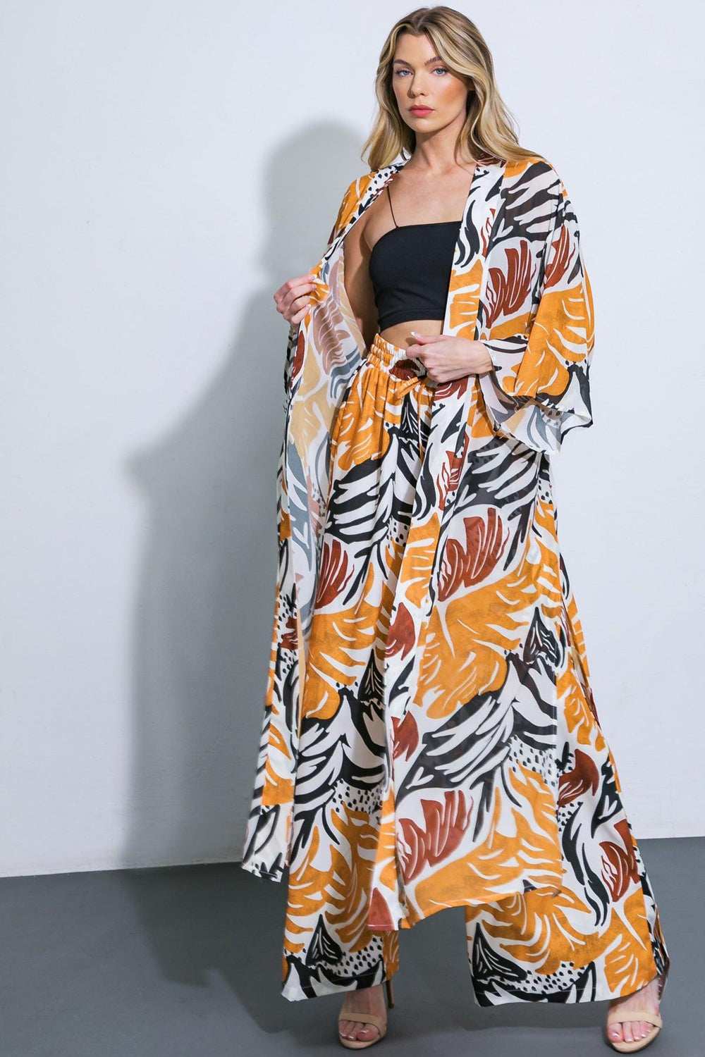 WHERE THE WIND WOVEN MIDI PANTS.
