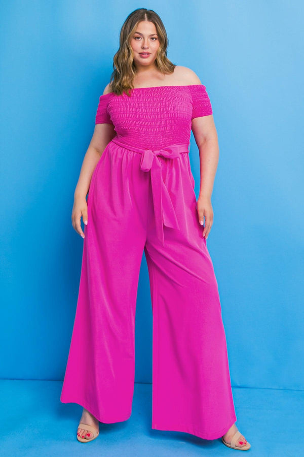 WEEKEND OUTING WOVEN JUMPSUIT.