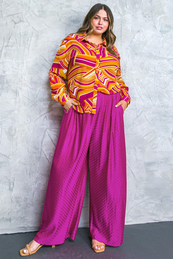 REGAL ROMANCE WOVEN PANTS.