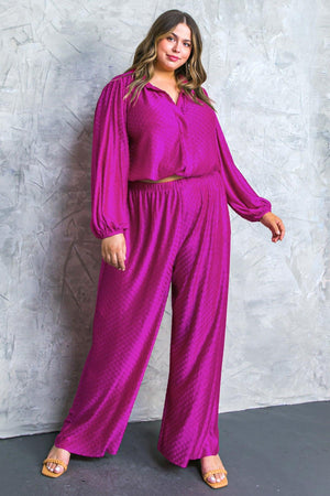 REGAL ROMANCE WOVEN TOP.