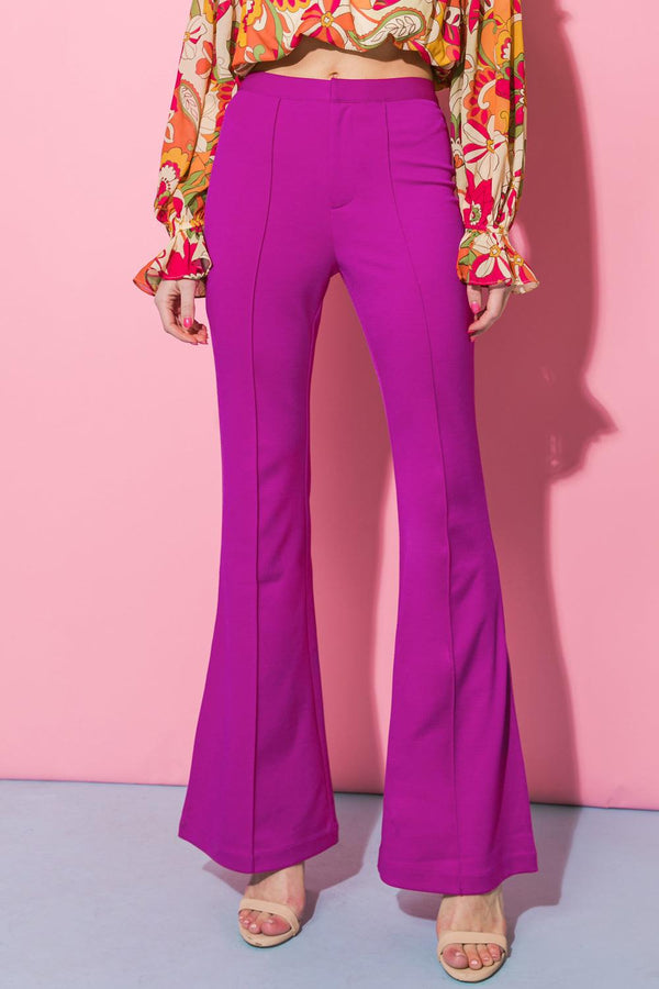 DEPTHS OF BEAUTY FLARE PANTS.