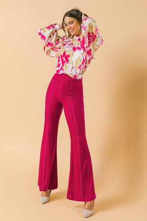 FRESH START VELVET PANTS.