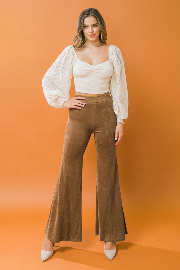 UNTIL I FOUND YOU SUEDE PANTS.