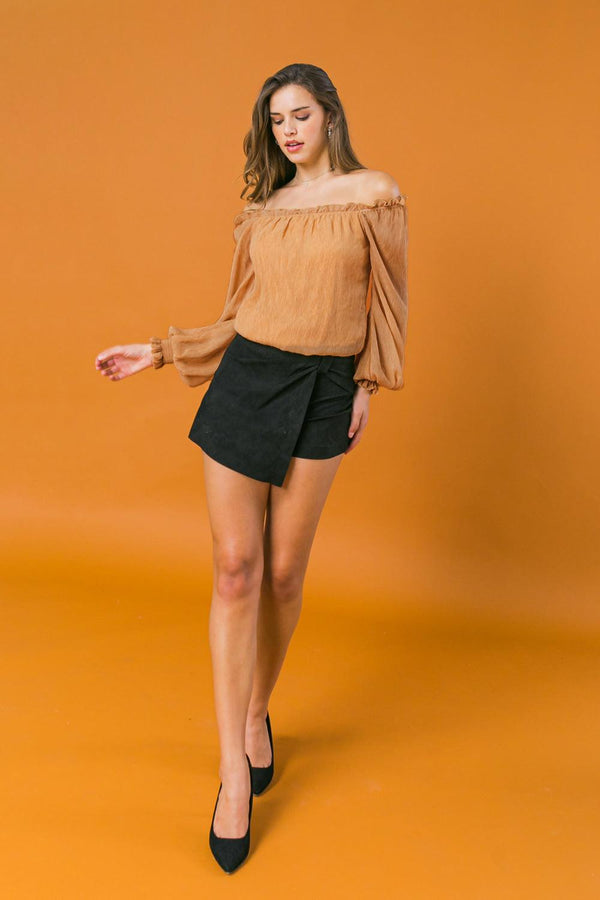MY LAST WISH WOVEN TOP.