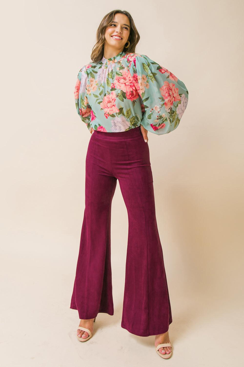 UNTIL I FOUND YOU SUEDE PANTS.
