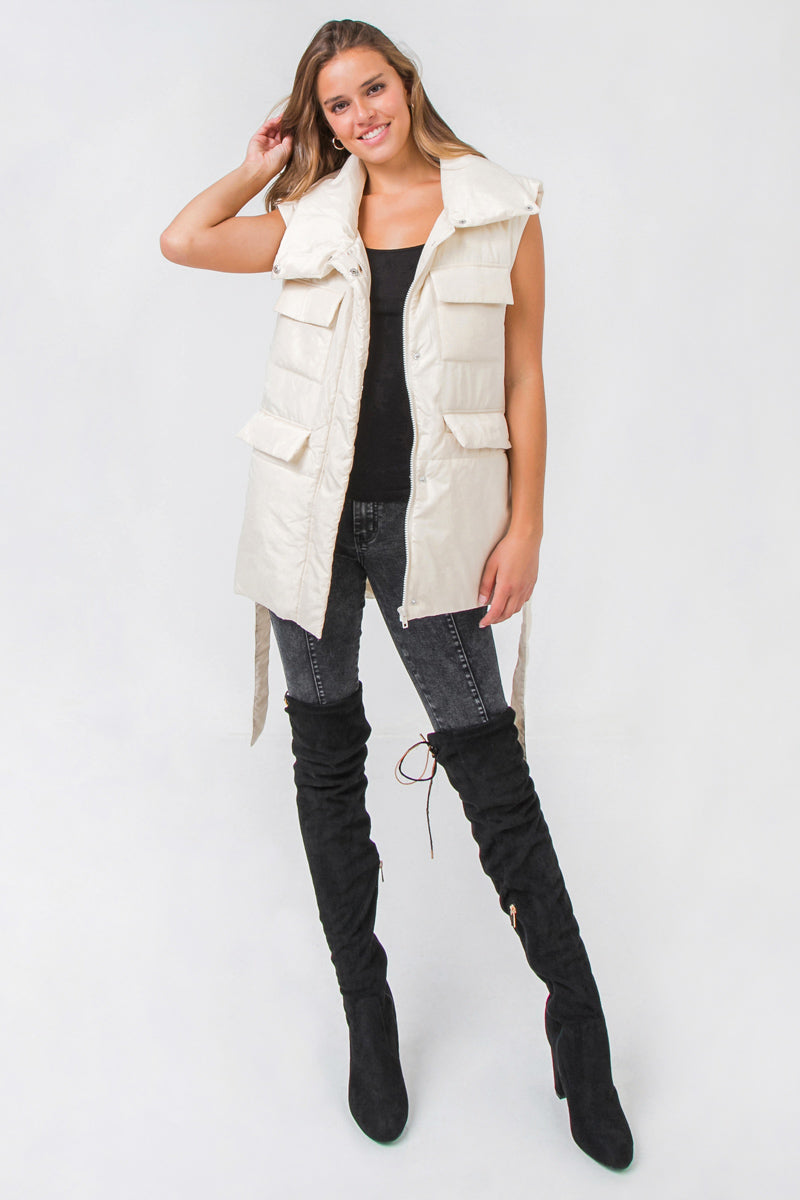 STORMY SKIES PUFFER VEST