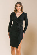 STYLE SIGN SWEATER DRESS.