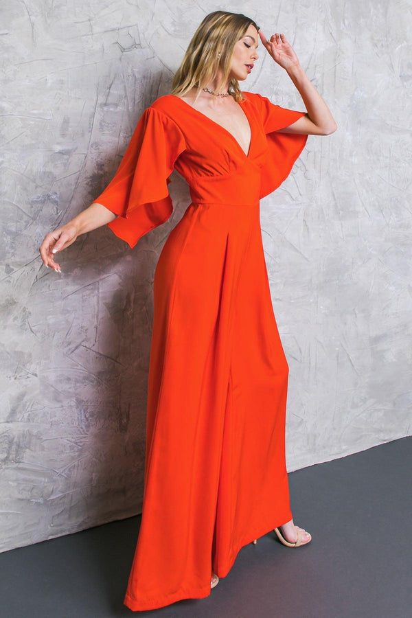 RAISED ON PROMISES STARS WOVEN JUMPSUIT.
