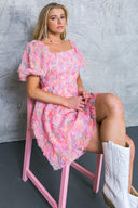 THE MOST NOTABLE WOVEN MINI DRESS.