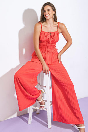 WITHIN MY HEART WOVEN JUMPSUIT.