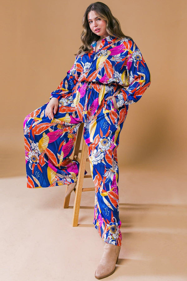 BLOOMING HOPE WOVEN JUMPSUIT.