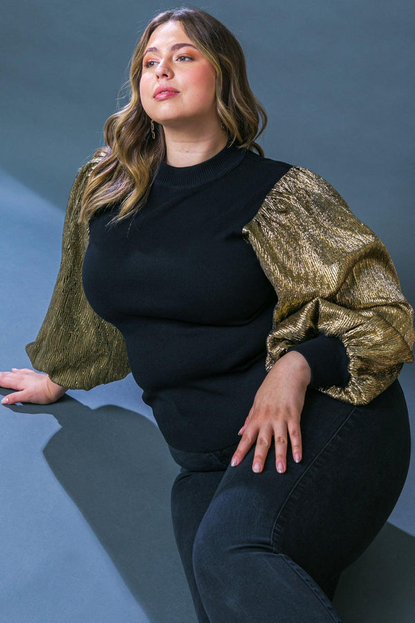 LOVELY ESSENCE SWEATER TOP.
